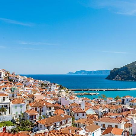 The Maritime House Villa Skopelos Town Bagian luar foto