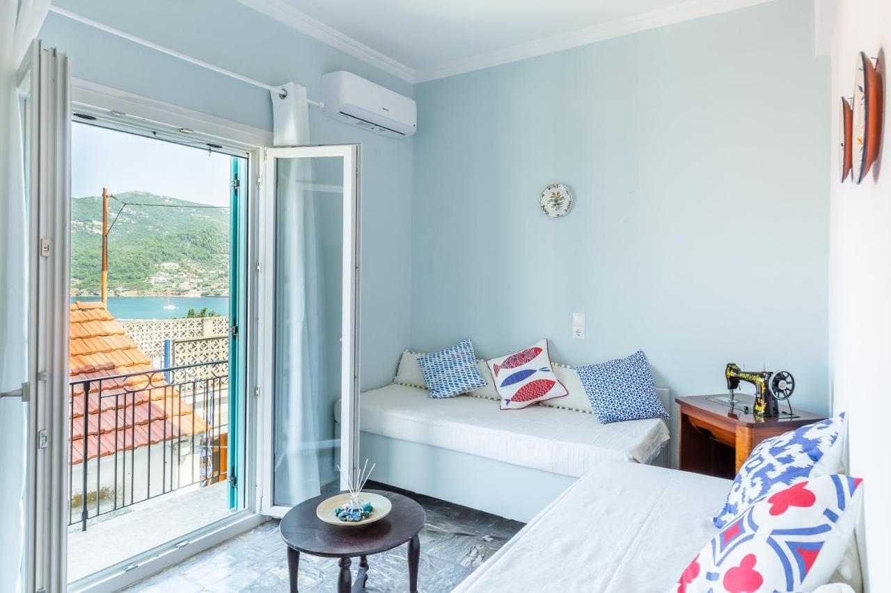 The Maritime House Villa Skopelos Town Bagian luar foto