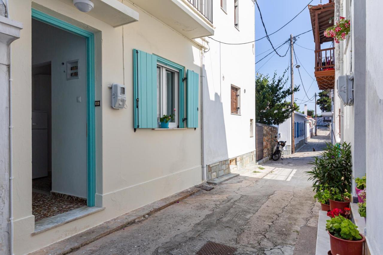The Maritime House Villa Skopelos Town Bagian luar foto