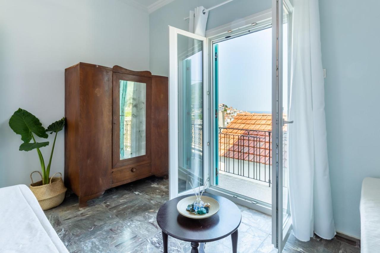 The Maritime House Villa Skopelos Town Bagian luar foto